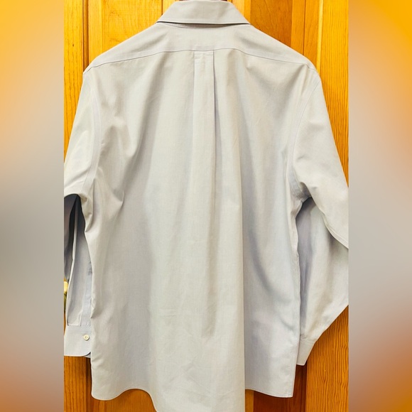 Men's “Brooks Brothers” Regent Fit Long Sleeve Button Up Dress Shirt - Picture 3 of 10